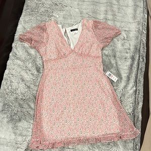 new with tags b darlin floral chiffon dress with lining